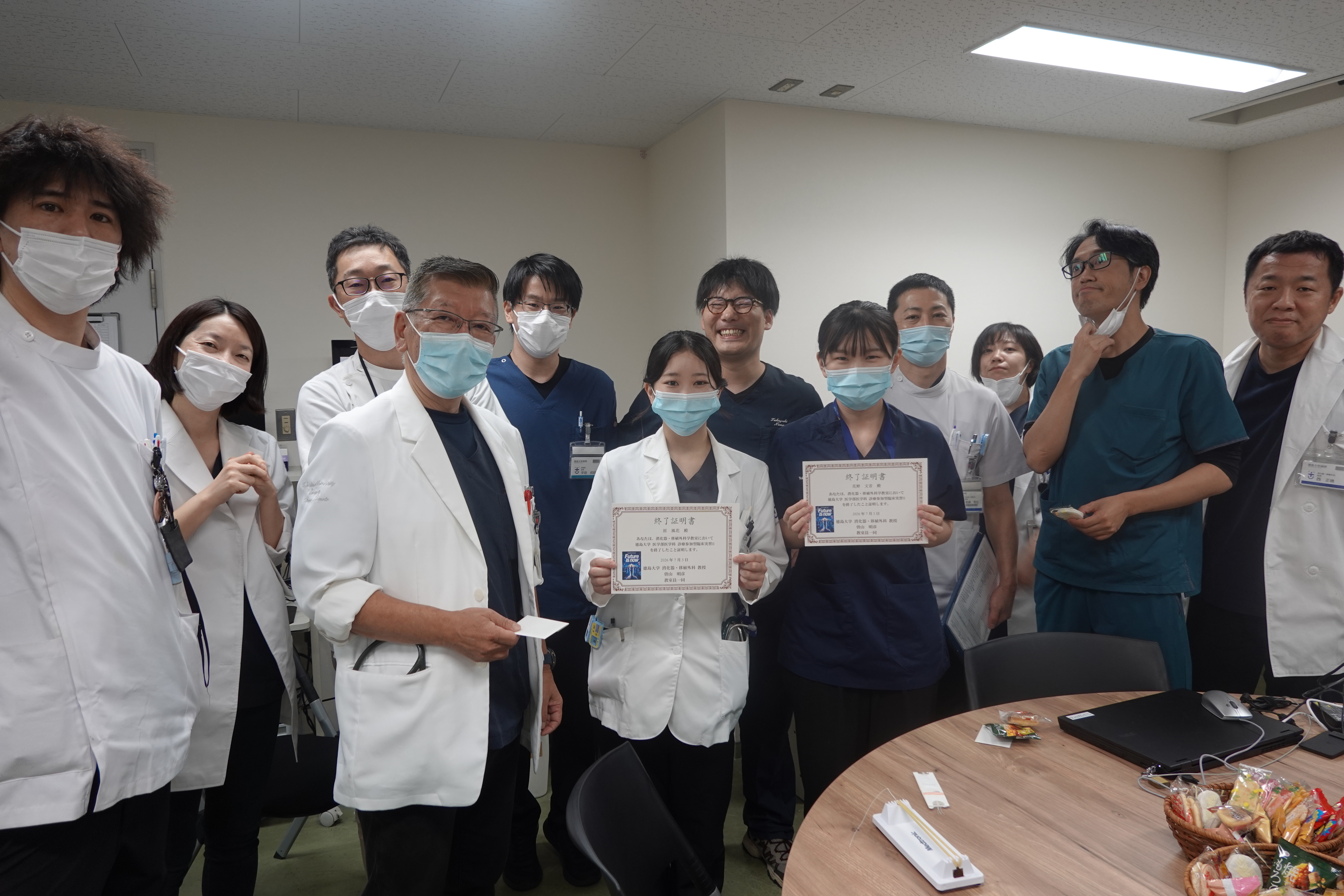 臨床実習II(クリクラII)が修了しました